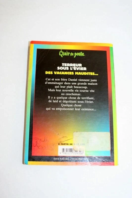 Pelo de gallina n°21 Terror bajo el fregadero de R.L.Stine, Bayard – photo 2